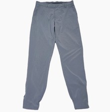Primo Golf Jogger Pants Men 30 Regular Gray Tapered Ankle Zip Stretch Waist Grip