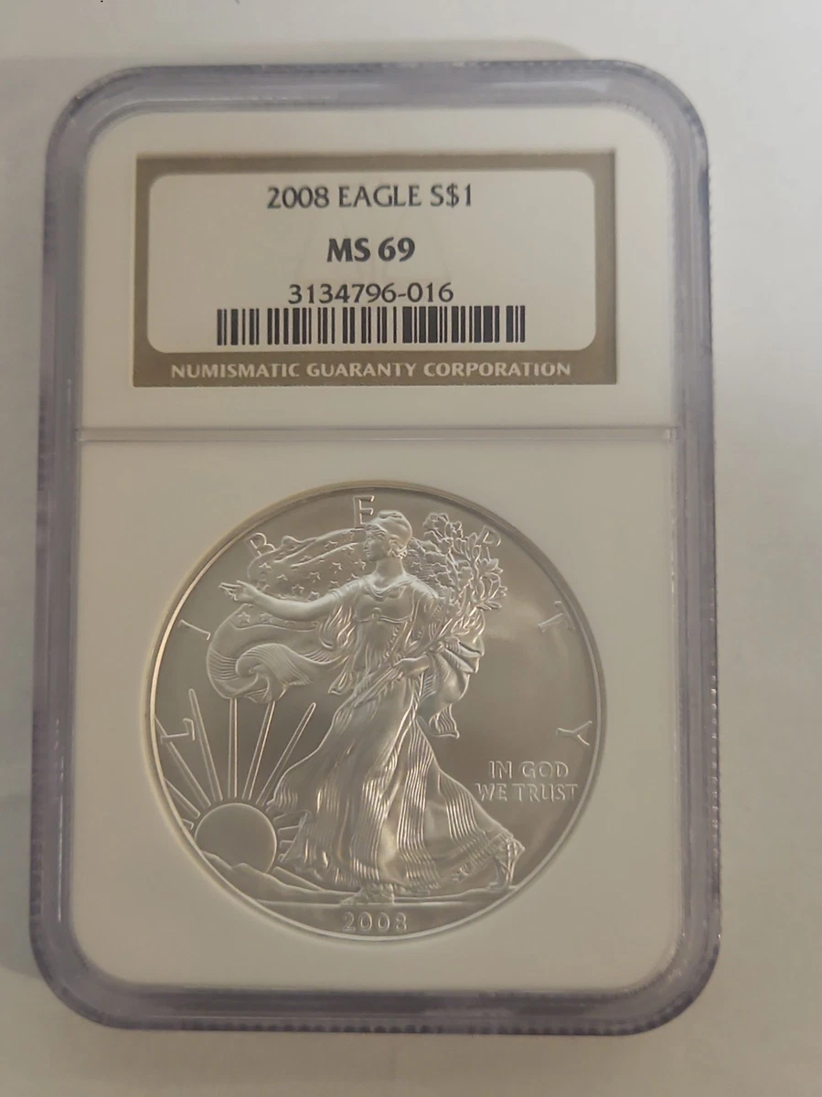 Business 2008 Grade MS 69 Silver Bullion Coins for sale | eBay