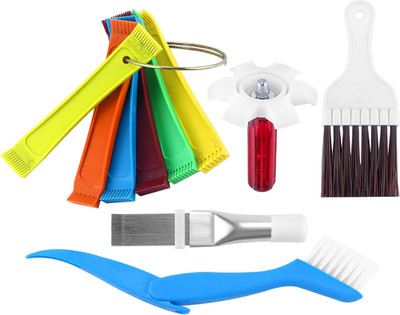 5 PCS Air Conditioner Fin Cleaner Set | Include 3 Different Air Conditioner Cond