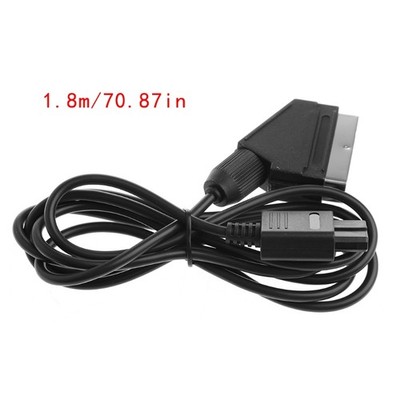 1.8M/6FT A/V TV Video Game Cable Scart Cable For SNES for Gamecube and N64