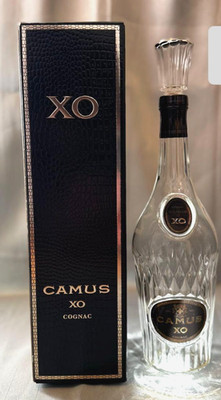 CAMUS XO Cognac Empty Bottle 700ml With Lid, Box Used Rare