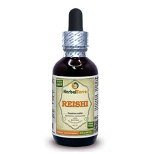 Reishi (Ganoderma Lucidum) Tincture, Organic Dried Whole mushroom Liquid Extract