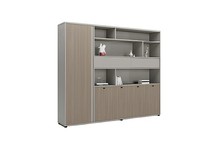 Moderner Grauer BüRoschrank Designer Schrank FüR BüRo GeräUmiger Aktenschrank