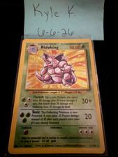 Pokemon TCG Nidoking Holo Base Set 11/102 RARE on eBay