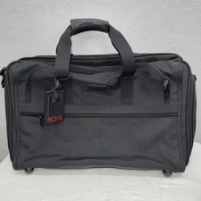 Tumi 22” Expandable Ballistic Overnight Carry-On Travel Duffle Bag 2678D3 Black