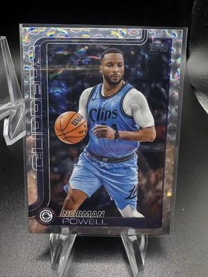 2025-26 Topps Basketball CRACKLEBOARD - Norman Powell - #144 - Clippers
