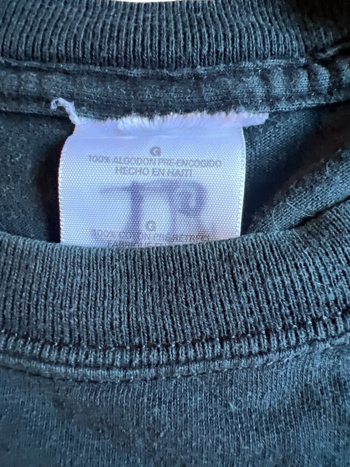 RAMMSTEIN Vintage T shirt BURNING MAN 90S METAL GUC 22 x 29 SIZE Adult LARGE 🔥 - Image 2 of 4