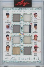 2026 Leaf Art of Sport Rose, Ripken, Schmidt, Mattingly, Yaz +3 (5/6) Game-Used