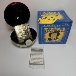 ebay gold pokemon cards Ball Card Golden Pokemon Cards Real |