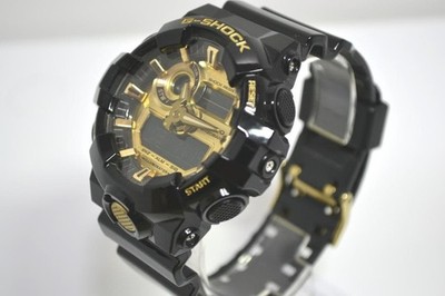 Casio GA-710GB-1AJF G-Shock Quartz Men's Watch Gold Dial Ana-Digi Used