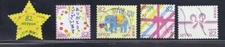 Japan 2017 Letter Writing Day Complete Used Set 82Y Sc# 4131-4135