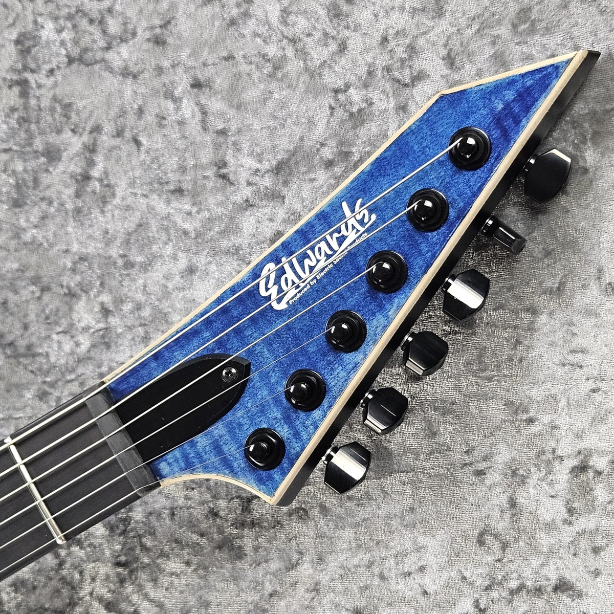 EDWARDS E-M-II-CTM Denim Blue Electric Guitar From Japan | eBay