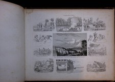1840: 1 large Folio Steel-Engraving Peru,Bolivia, Chile from Emil  Wendt