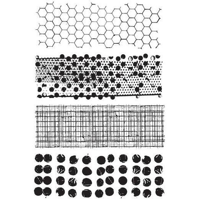 Tim Holtz Kleben Gummistempel - Mixed Media CMS125