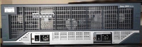 Cisco 3845/3800 Router W/ CISCO3845-MB, HWIC-1GE-SFP, HWIC-1DSU-T1 and NM-1T3/E3