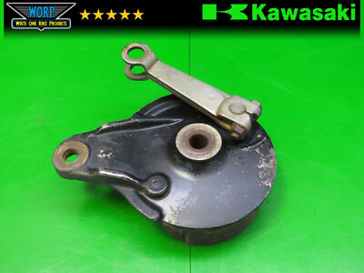 1981 KAWASAKI KX80 REAR DRUM BRAKE PLATE SHOES 41035-1032 | eBay