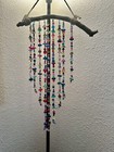 Colorful Rainbow Sun Catcher Mobile Porch Window Art Boho Crystal Beaded Charms