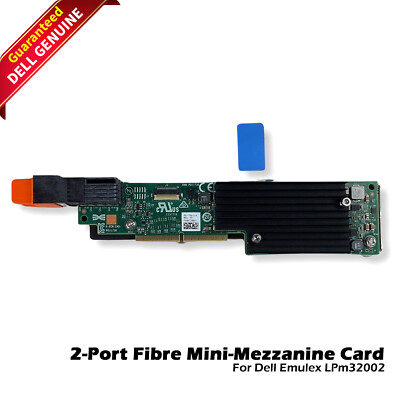 Dell Emulex LPm32002 32Gb 2-Port Fibre Mini-Mezzanine Card 31KFT 544-BBCN 17N63