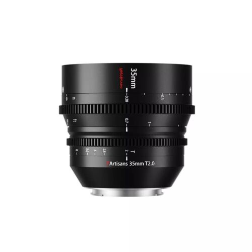 Lente 7artisans 35 mm T2.0 FF revestimiento antirreflejo lente de cine video para montaje Sony E - Imagen 5 de 11