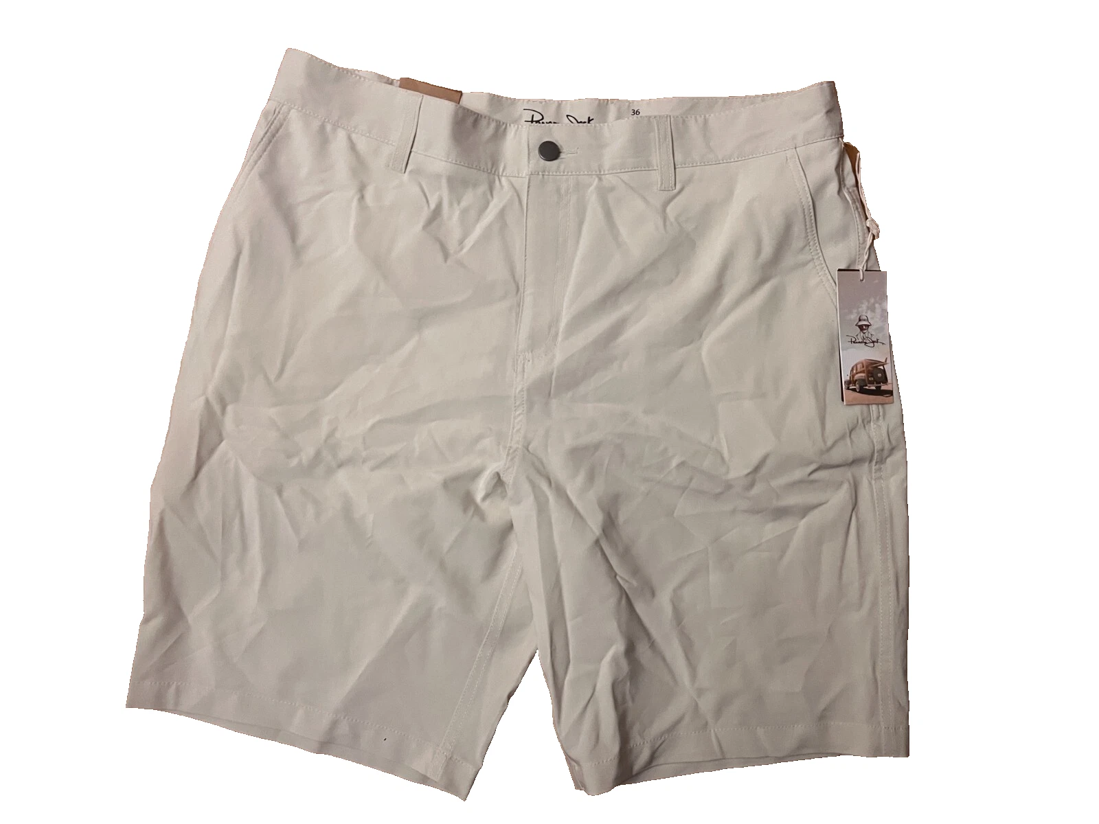 NWT Panama Jack Men’s Quick Dry Hybrid Shorts 7” Inseam Khaki Size 36
Opens in a new window or tab