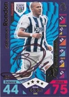 SALOMON RONDON HAND SIGNED WEST BROM MATCH ATTAX CARD 16/17.