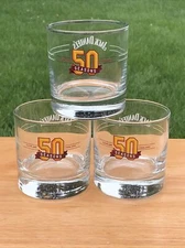 JACK DANIELS WHISKEY ROCK GLASSES Cleveland Cavaliers 50 Seasons.