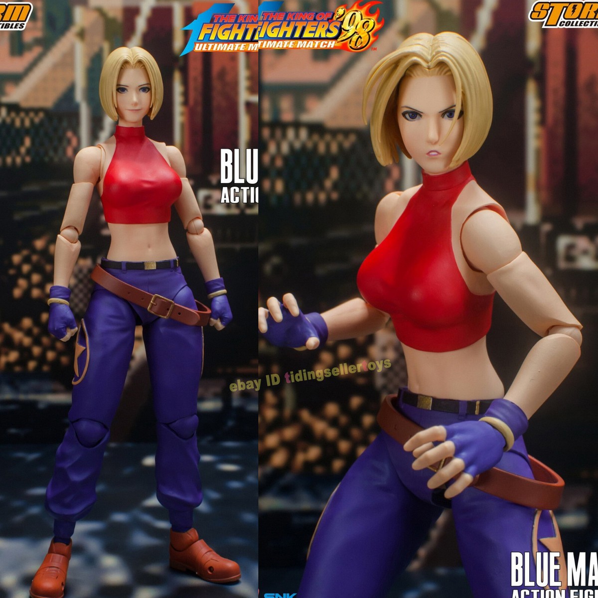 Storm Toys Blue Mary KOF FIGHTER Costume 1/12 Figure 6