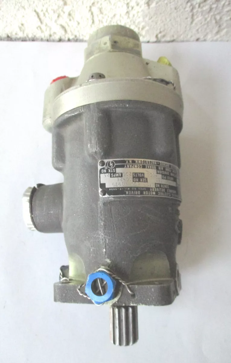 New York Air Brake Stratopower 165W01015 Hydraulic Electric Motor