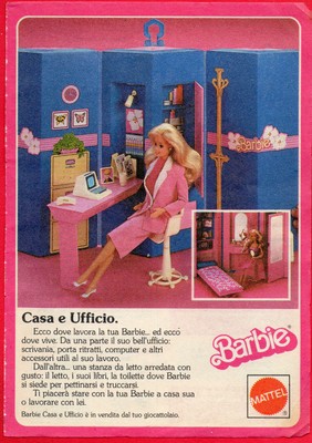 casa ufficio barbie