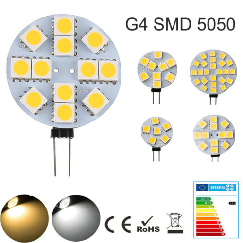 G4 LED light bulb 1W 2W 3W DC 12V Lamps 5050 SMD Bulbs Dimmable Cool/Warm White - Picture 1 of 15