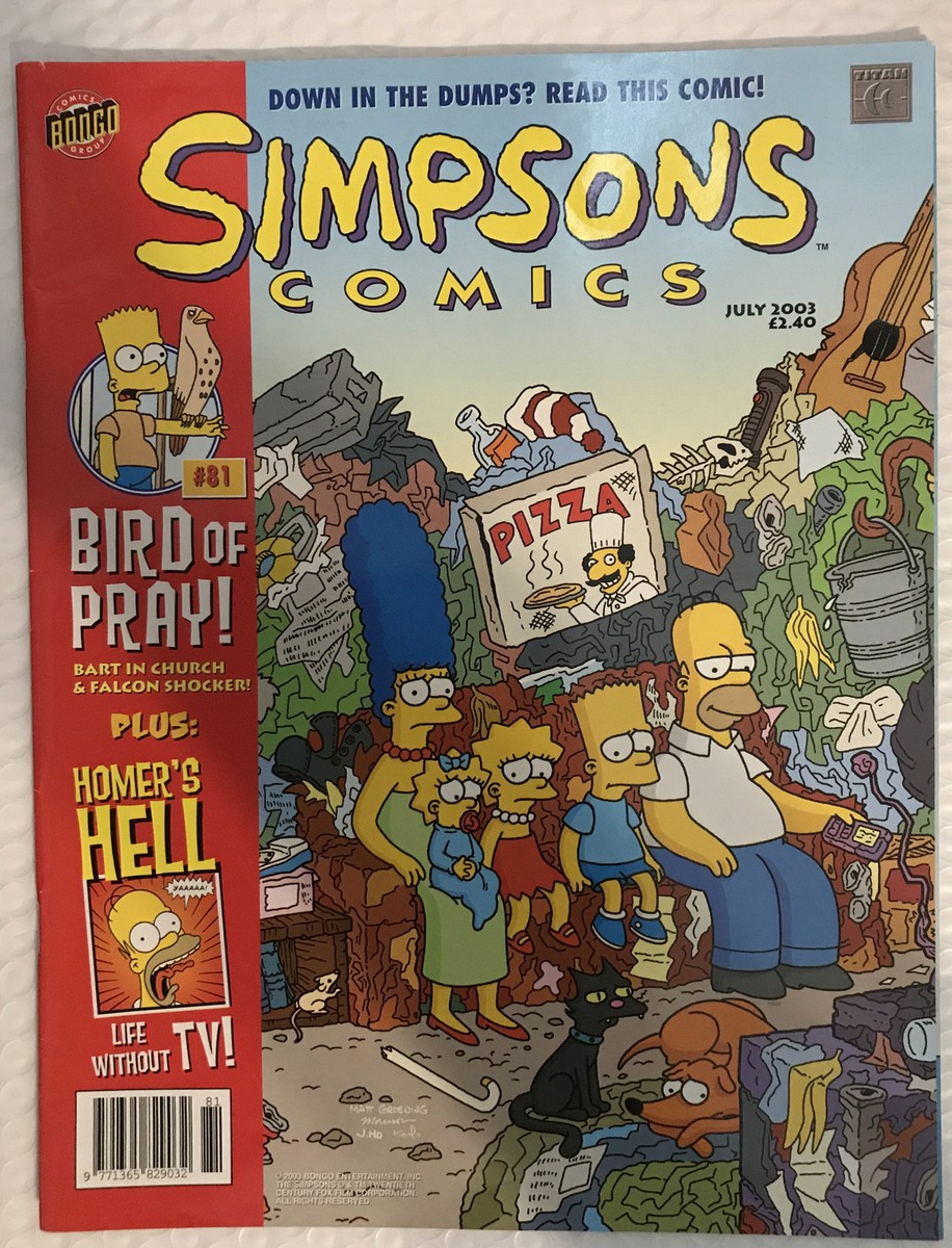 Simpons Comics July 2003 #81 | eBay