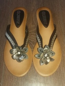 Libra Pop Ladies Flower Flat Summer Sandals Size 4 Uk Ebay Libra Pop Ladies Flower Flat Summer Sandals Size 4 Uk Ebay