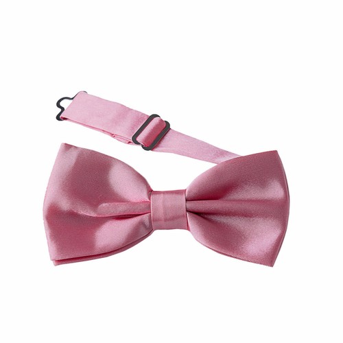 Classic Mens Womens Adjustable Bow Tie Pre Tied Plain Dickie Bowtie Wedding - Picture 80 of 101
