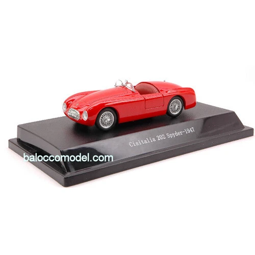 Auto di modellismo statico scala 1:43 Cisitalia