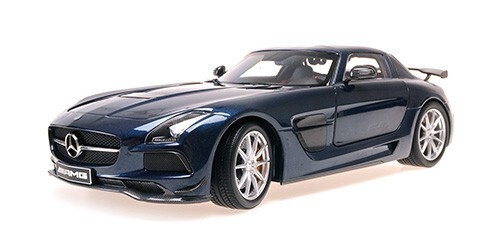 2013 MERCEDES-BENZ SLS AMG BLACK SERIES 1/18 AMG DAYTONA BLUE MET