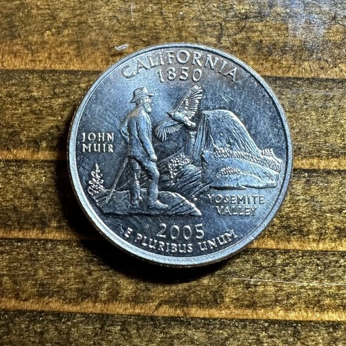 2005 D California State Quarter. Uncirculated From US Mint roll. - Picture 2 of 2