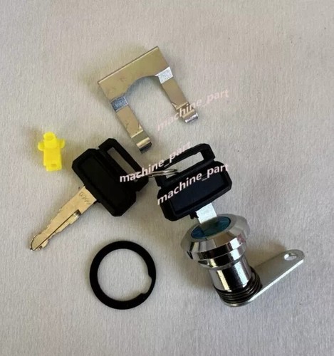 Cab door lock cylinder Fit For Doosan Daewoo Excavator 80/150/220/225/300-5-7-9 - Imagen 3 de 3