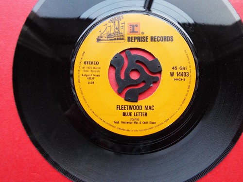 FLEETWOOD MAC WARM WAYS 7” 1st ITALIAN PRESS W 14403 1 / 2 VG+ EX - Picture 7 of 7