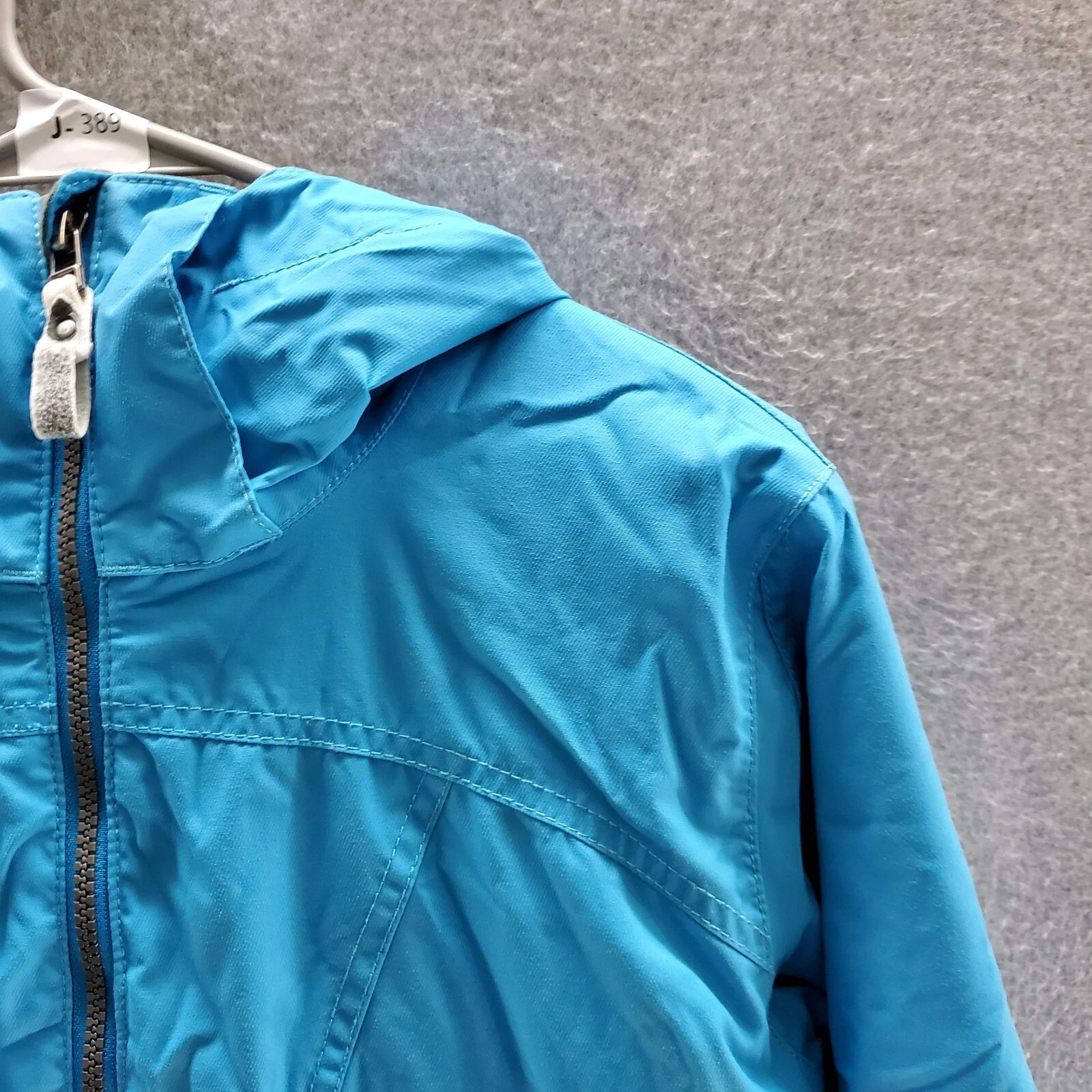 burton activewear dryride full zip hooded pockets jacket