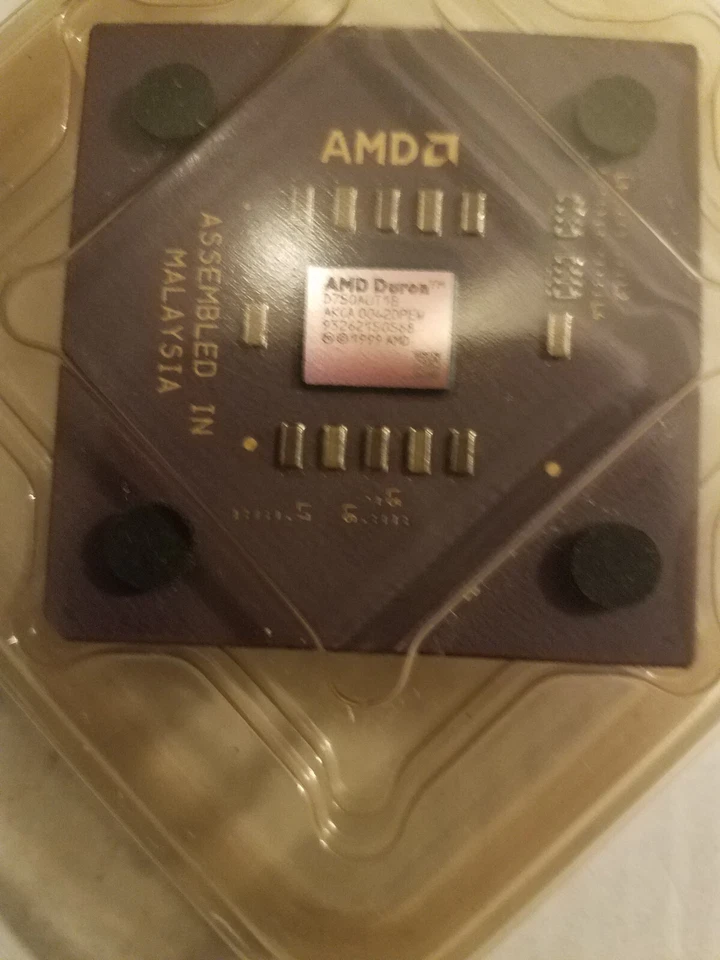 AMD Duron 750 750 MHz 64KB 200 MHz Socket 462 A K7 CPU D750AUT1B - Image 2 of 4