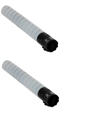 2Pk Black Toner for Konica Minolta bizhub C364e C364 C284e C284 C224e C224 TN321