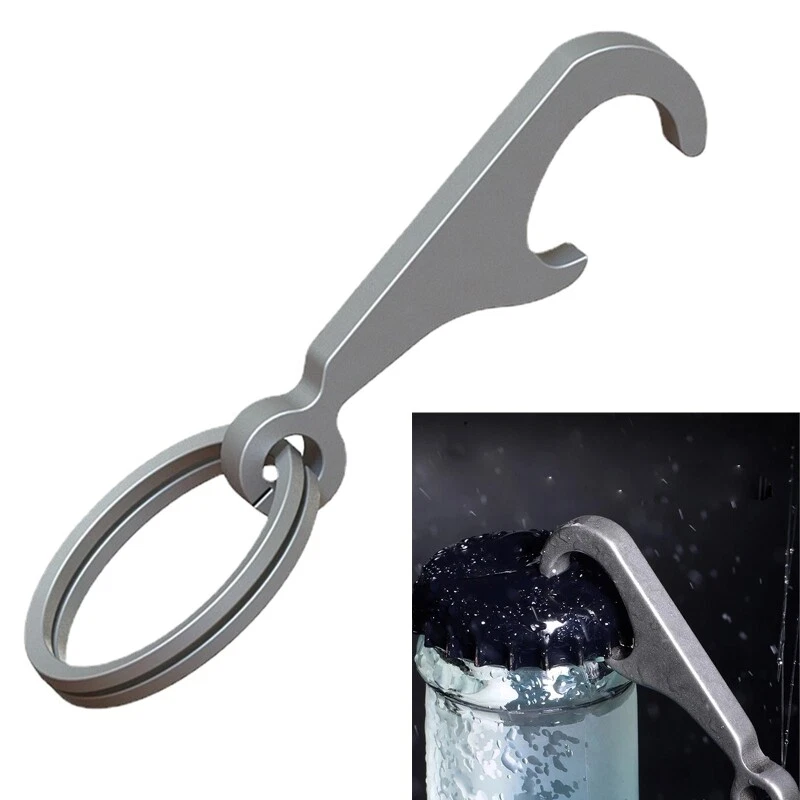 TC4 for Alloy for Creative Mini Beer Bottle Opener Keychain with