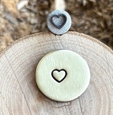 Hearts Metal Stamp Marking Steel Cards Hearts Die Impact Punch Stamp Tool