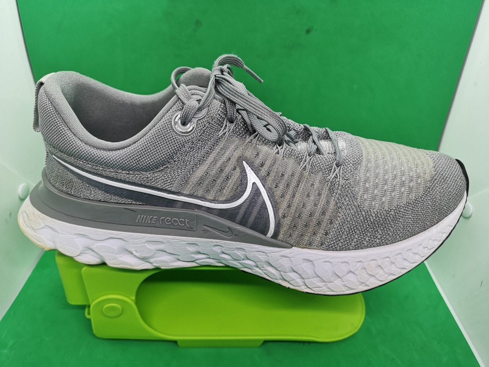 Nike React Infinity Flyknit Athletic Run Sneakers… - image 14