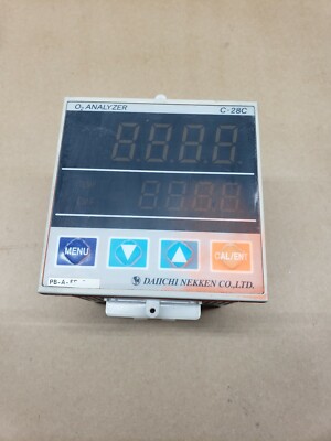 Daiichi Nekken Zirconia O2 Analyzer ECOA-Z C-28C #3CGC1