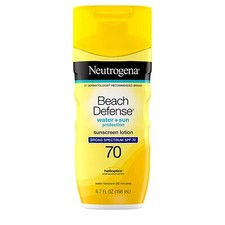 Neutrogena Beach Defense Water Resistant Sunscreen Lotion SPF 70, 6.7 oz 2.39 per gallon