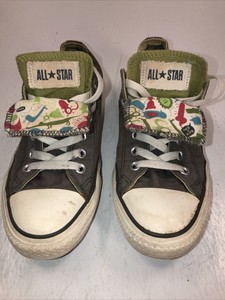 grey converse size 8