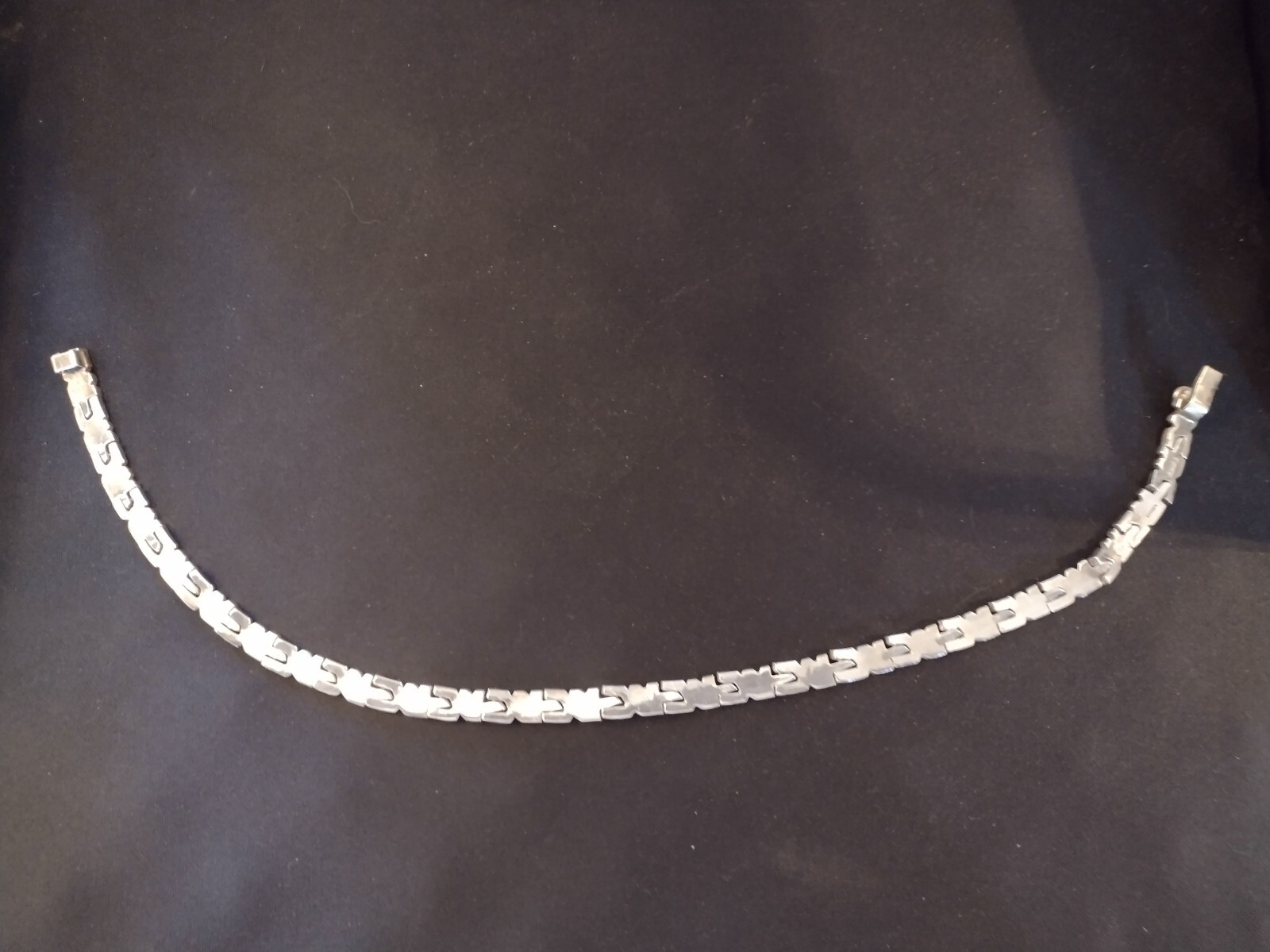 Mexico Sterling Silver Necklace Gem