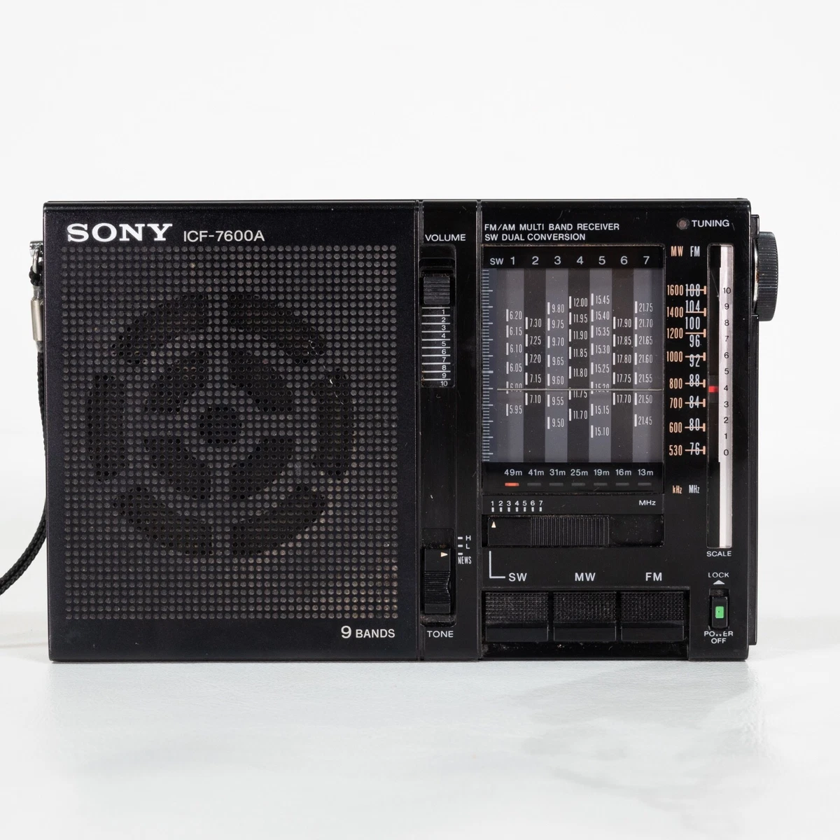 ソニーの傑作短波ラジオ ICF-7600A