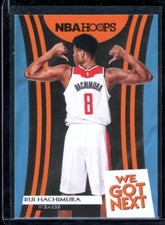 2019-20 Panini NBA Hoops We Got Next Blue Rui Hachimura Rookie RC #23 Washington